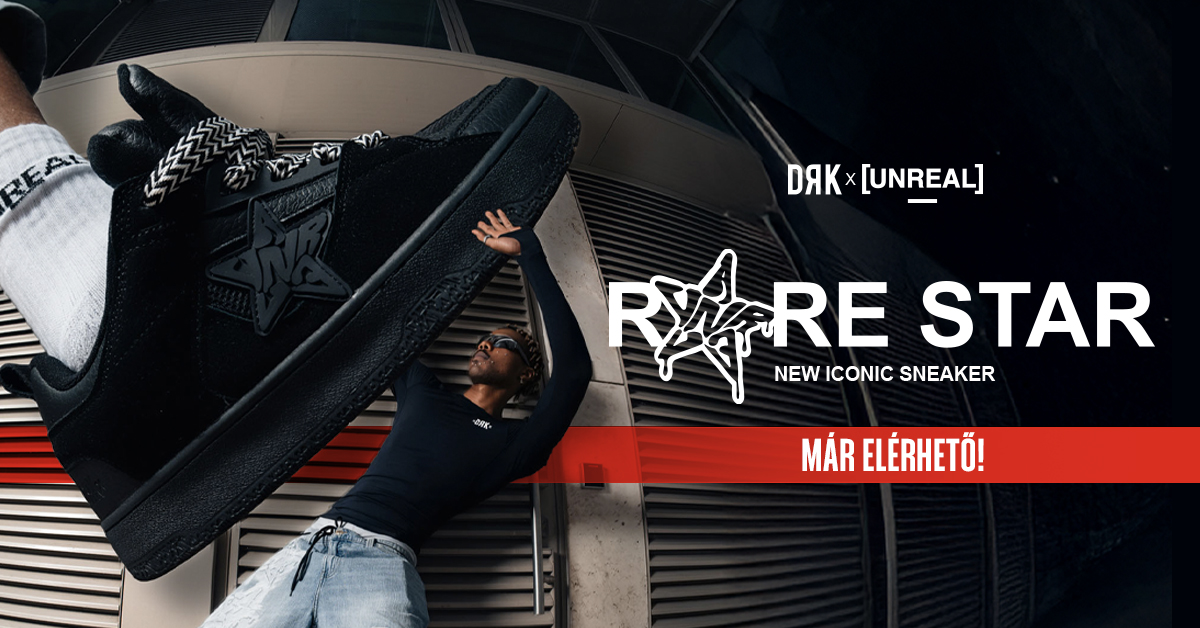 DRK × UNREAL – Rare Star Sneaker kampány